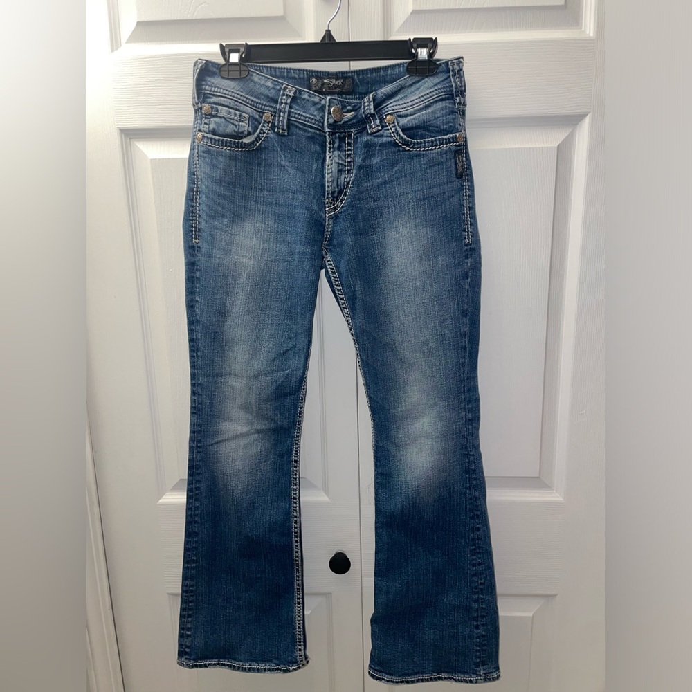 Y2k Silver Jeans Co W29 L30